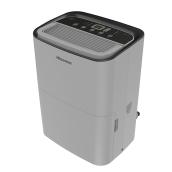 Hisense 2-Speed Dehumidifier - White - Automatic Shut-Off - Portable - 35-pt