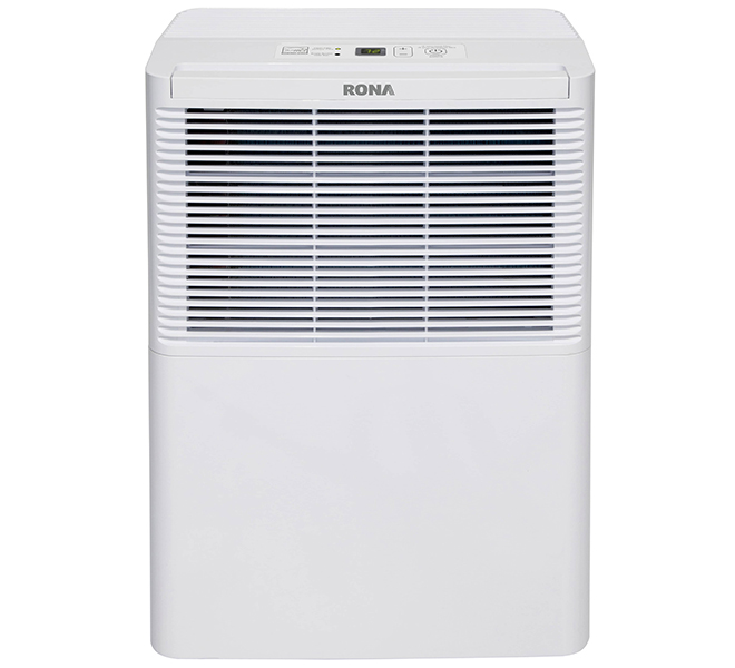RONA Dehumidifier 25-Pints with Adjustable Humidistat - White