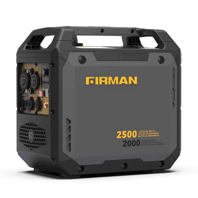 FIRMAN Whispers Inverter Genertor 2000-2500W with 80 cc Engine and 1.1-gal Tank