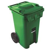 Wheeled Bin - Plastic - 240 L - Green