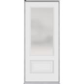 Madero 36 x 80-in 3/4-lite Fibreglass Pre-Hung Exterior Door - Insulating Core - Left-Hand In-Swing