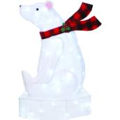 Holiday Living 42-in Multicolour Lighted Polar Bear