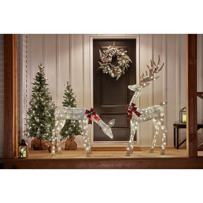 Home Accents Holiday Cordon lumineux, rouge, 18 pi