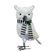 Holiday Living White 26-In LED Lighted Decorative Owl