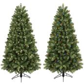 Colorado Spruce Pre-Lit Tree - 5' - Plastic - Green