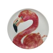Assiette à salade, ALLEN + ROTH, 9 po x 3/4 po, blanc