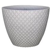 Style Selections Planter - Pineapple - 15" - White
