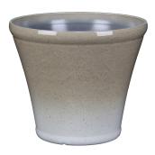 Style Selections Resin Planter - 18-in - Gradient Brown