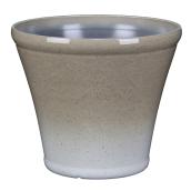 Style Selections Resin Planter - 15-in - Brown