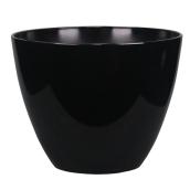 Style Selections Planter - Polypropylene - 18-in - Black