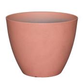 Pot en résine Allen + Roth, intérieur et extérieur, 14,1 po, terra cota