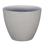 Pot, Style Selections, intérieur/extérieur, résine 14,1 po blanc