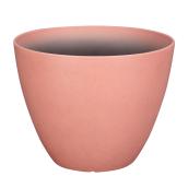 Pot en résine Allen + Roth, intérieur et extérieur, 16,4 po, terre cuite