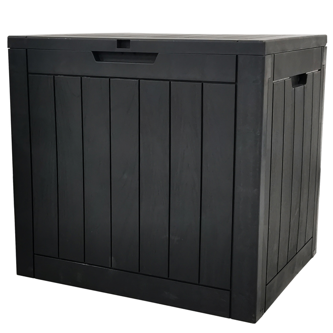 Coffre de rangement extérieur Landon & Co. en plastique noir 20,8 x 22 x 17 po, 4,17 pi³