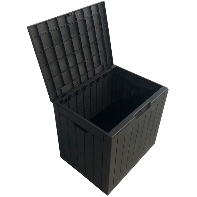 Coffre de rangement extérieur Landon & Co. en plastique noir 20,8 x 22 x 17 po, 4,17 pi³