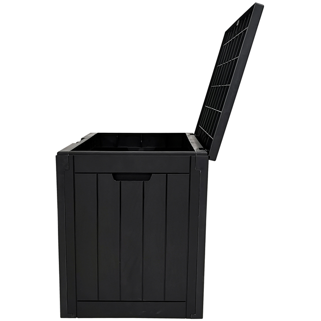Coffre de rangement extérieur Landon & Co. en plastique noir 20,8 x 22 x 17 po, 4,17 pi³