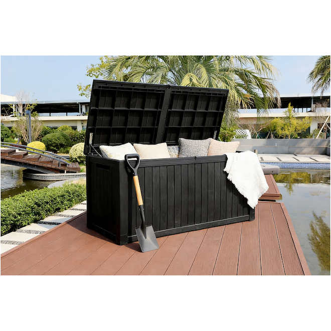 LANDON&CO Landon & Co. 29-in x 61-in x 28.3-in 157.74-ft³ Black