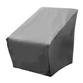 Landon & Co. 33 D x 35 W x 36-in H Grey Polyester Patio Chair Cover