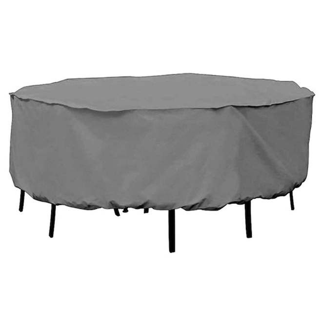 Landon & Co. Patio Set Cover in Polyester 80-in - Grey