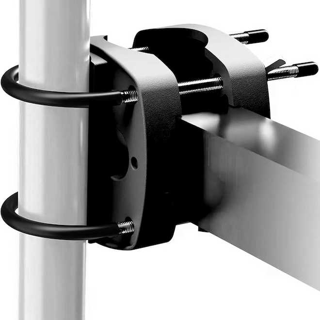 VALU+ Sun Umbrella Clip for Balconies - Black