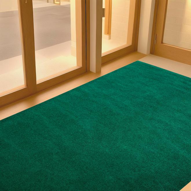 VALU+ Area Rug in Polyester for Outdoors or Indoors 6 x 8-ft - Green