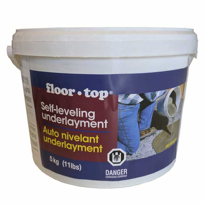 BASALITE CONCRETE Ciment à plancher Floor Top de Basalite, 5 kg