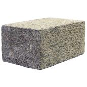 Bloc standard en béton, 4 po x 5 po x 8 po, gris
