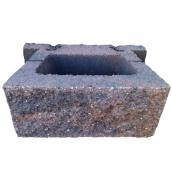 Bloc de béton Valley Stone, 8 po x 18 po x 12 po, toscane