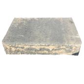Basalite Valley Stone Concrete Cap Block - Textured Appearance - Canyon Blend - 18-in W x 12-in D x 4-in H