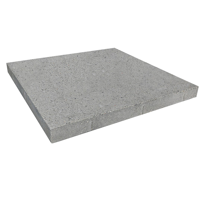 Smooth Patio Slab 12" x 12" x 45 mm Grey 100075933 RONA