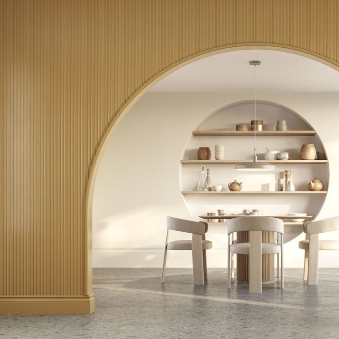 Interbois MDF Lambris Wall Panel - Primed White -  6-in x 96-in (pk 4)