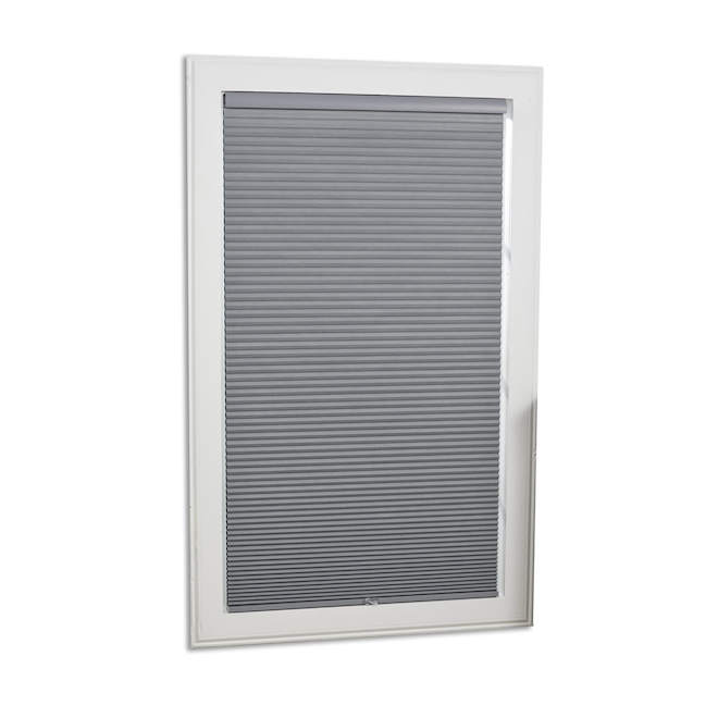 Allen + roth Grey Recycled Polyester Blackout Cellular 1.5-in Pleated Shade - 23 x 64-in