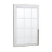 allen + roth 47-in x 64-in White Recycled Polyester Light Filtering Cellular Pleated Shade