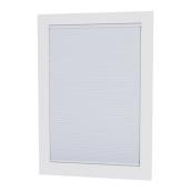 Toile cellulaire semi opaque blanche sans cordon allen + roth (30 po x 72 po)