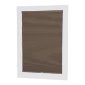 allen + roth 47-in x 64-in Light Filtering Recycled Polyester Cellular Shade - Brown