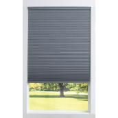 allen + roth 47-in x 64-in Light Filtering Recycled Polyester Cellular Shade - Grey