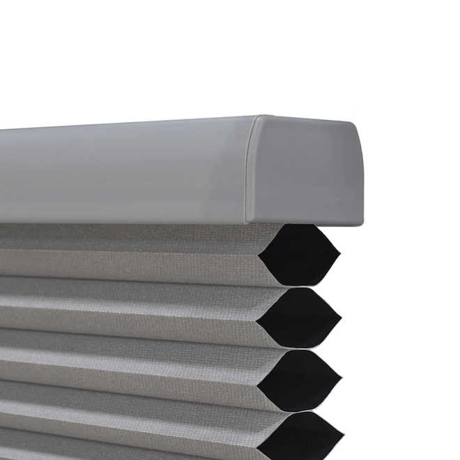 Landon & Co. Blackout Cellular Shade in Recycled Polyester 1.5 x 30 x 64-in - Grey