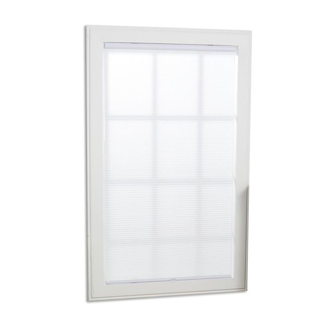 Landon & Co. Light-Filtering Cellular Shade in Recycled Polyester 1 x 34 x 72-in - White
