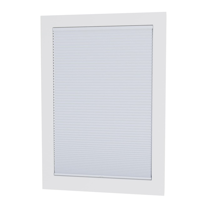 Landon & Co. Blackout Cellular Shade in Recycled Polyester 1.5 x 39 x 64-in - White