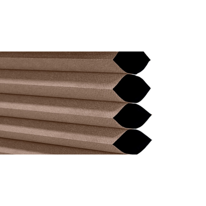 Landon & Co. Blackout Cellular Shade in Recycled Polyester 1.5 x 23 x 64-in - Linen