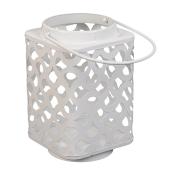Allen + Roth Lantern - 5.75" - Mild Steel - White
