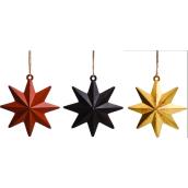 Holiday Living 4.75-In Hanging Assorted Star Christmas Ornaments - 3/Bx