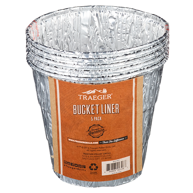 Liner for Drip Bucket - Aluminum - 5/Pack