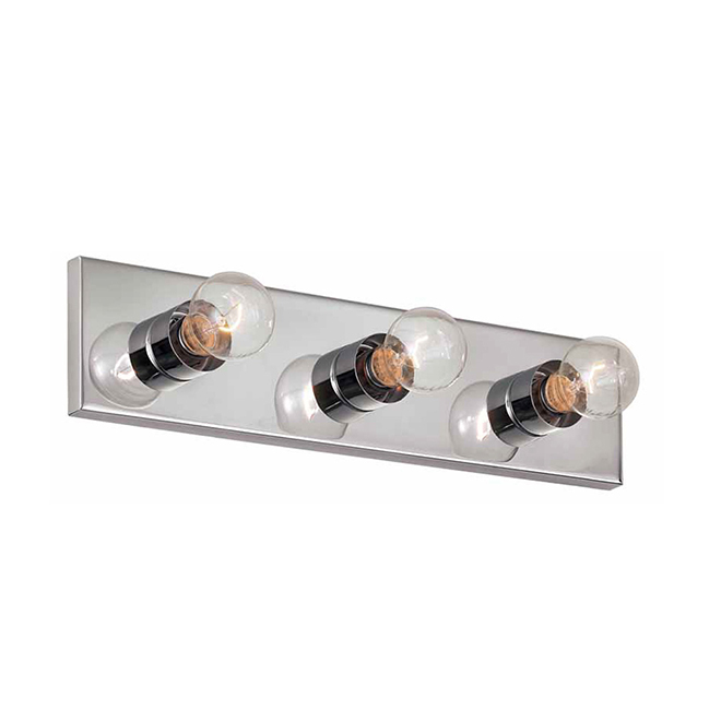 Golden Lighting C148-W1-CH Chrome Nan 1 Light ADA Compliant Bathroom S