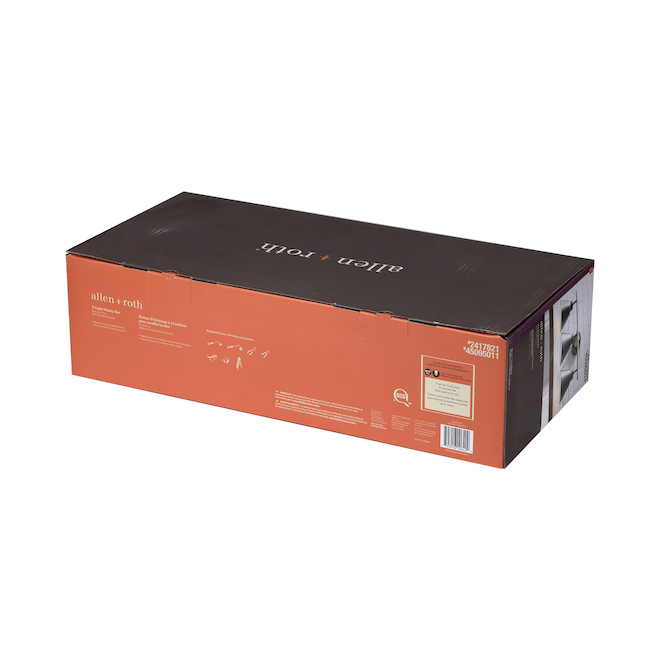 Project Source 3-Light Bathroom Wall Sconce - 22-in - Metal - Iron