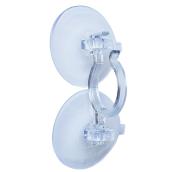 Attache de couronne robuste Simple Living, 5,5 po x 1 po x 8 po, clair