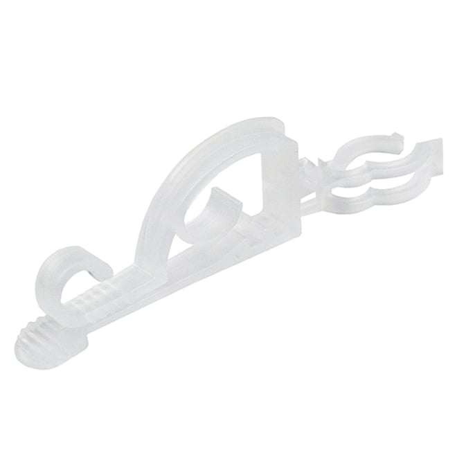 30-Pack Universal Roof Trim Clips For Car Interiors – Light Gray Push-Type Fasteners