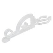 Attaches universelles pour lumières Simple Living Solutions, polypropylène, transparent, paquet de 50
