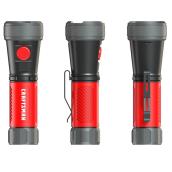 Swiveling Flashlight - Red and Black
