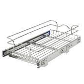 Rev-A-Shelf Wire Pull-Out Organizer with Soft-Close Slides - 6 x 11.5-in